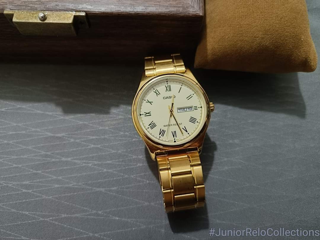 Casio MTP-V006G-9B Gold